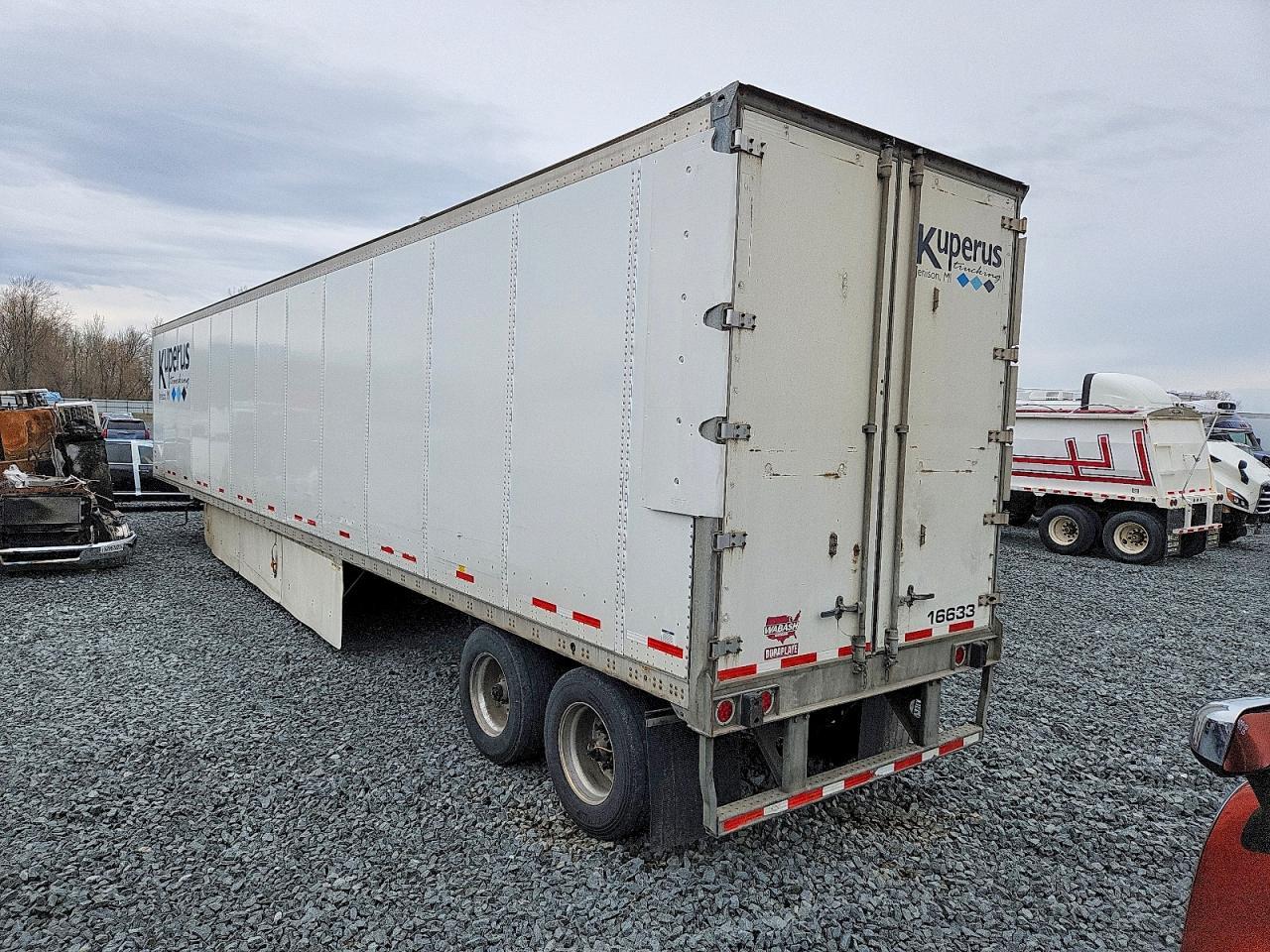2016 Wabash 2013 Wabash Dvcvhpc DRY Van Trailer