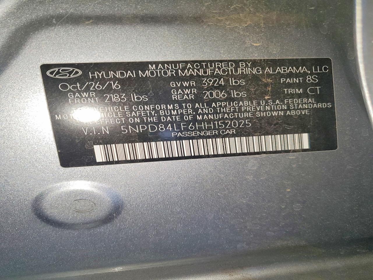 2017 Hyundai Elantra Value Edition