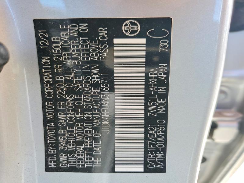 2022 Toyota Prius Limited