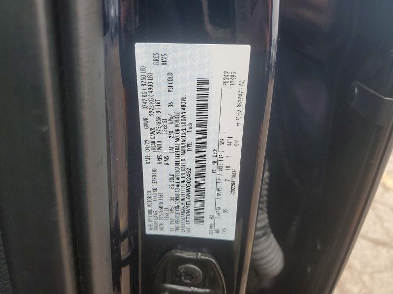 2022 Ford F150