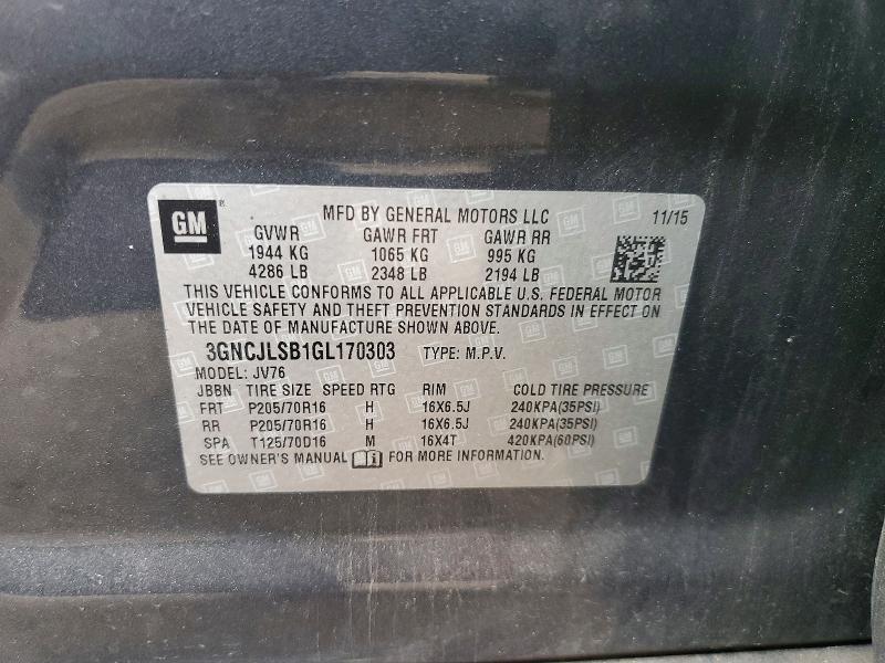 2016 Chevrolet Trax 1LT