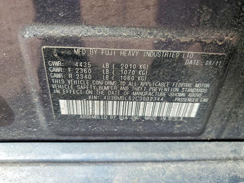 2012 Subaru Legacy 2.5i Limited