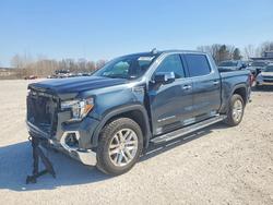 Salvage trucks for sale at Wayland, MI auction: 2021 GMC Sierra K1500 SLT