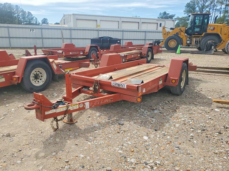 2017 Felling FT-6 T-1 Tilt Deck Equipment Trailer