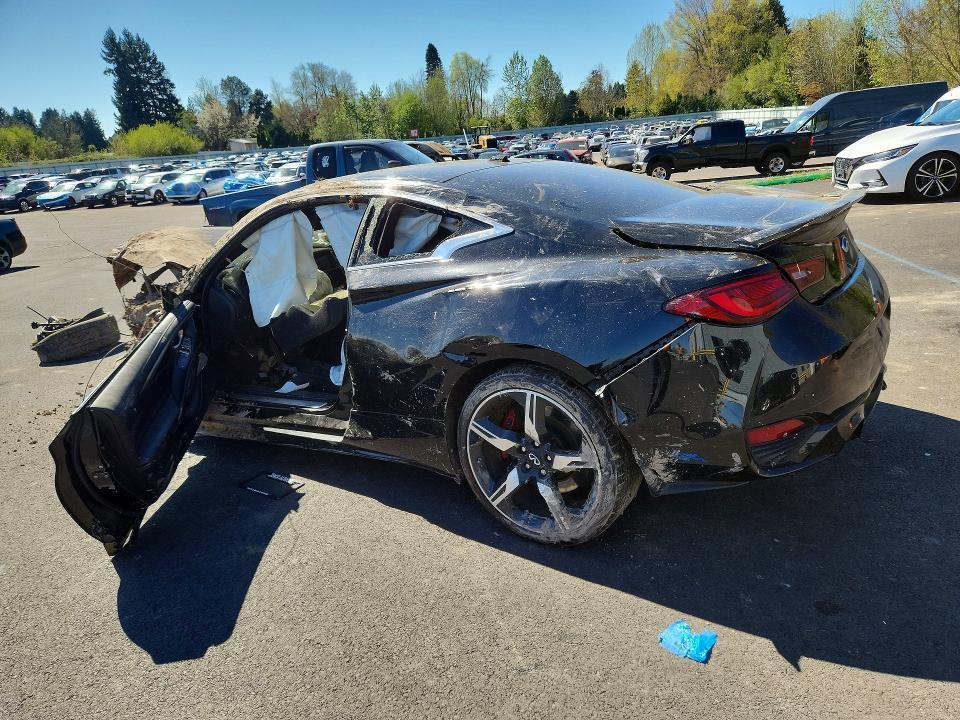 2021 Infiniti Q60 red Sport 400