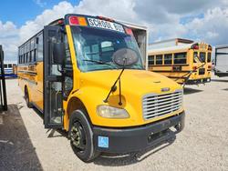 Salvage trucks for sale at Haslet, TX auction: 2009 Thomas SAF-T-LINER C2-School Bus