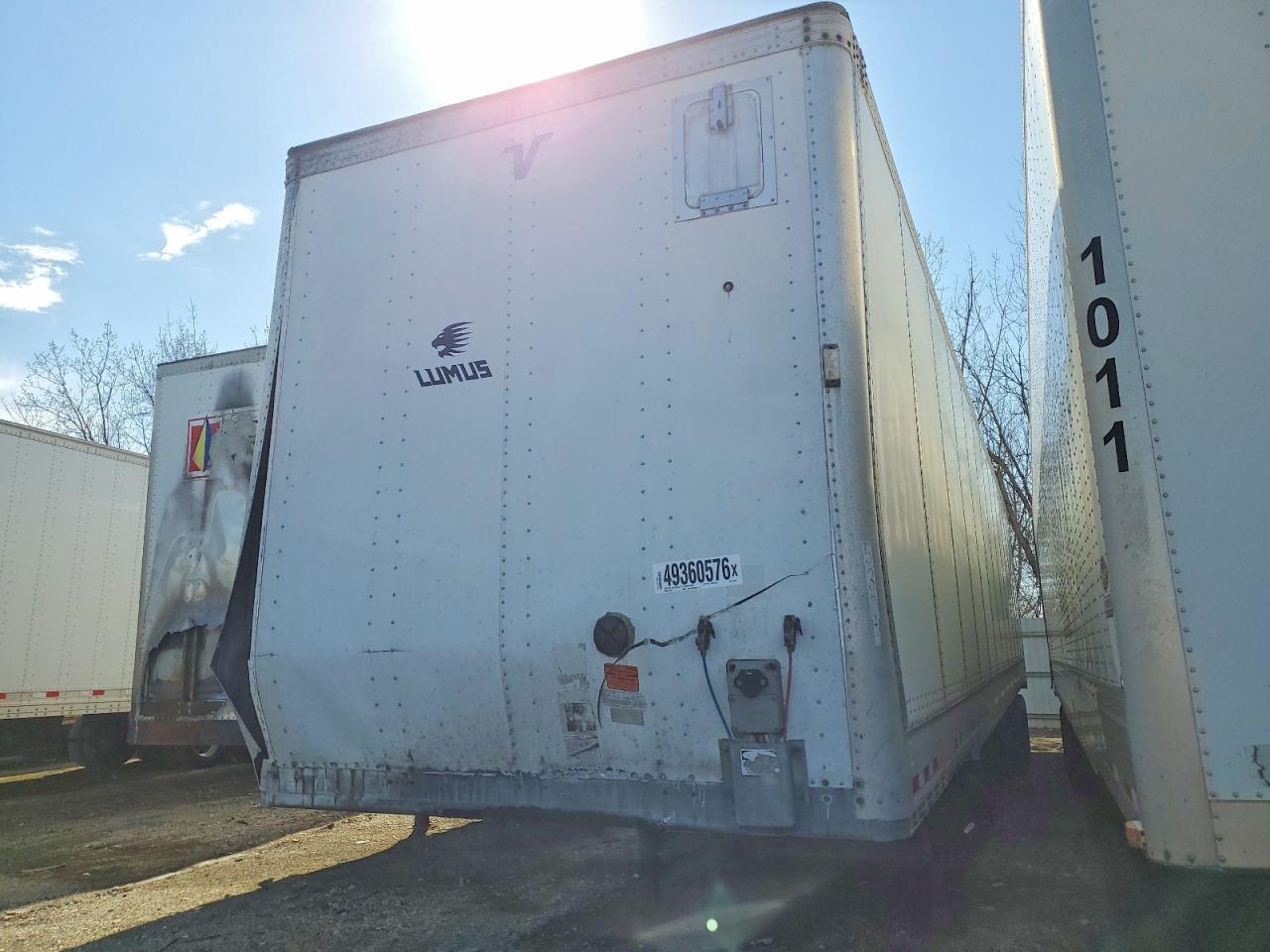 2014 Vanguard VXP 53 DRY Van Trailer