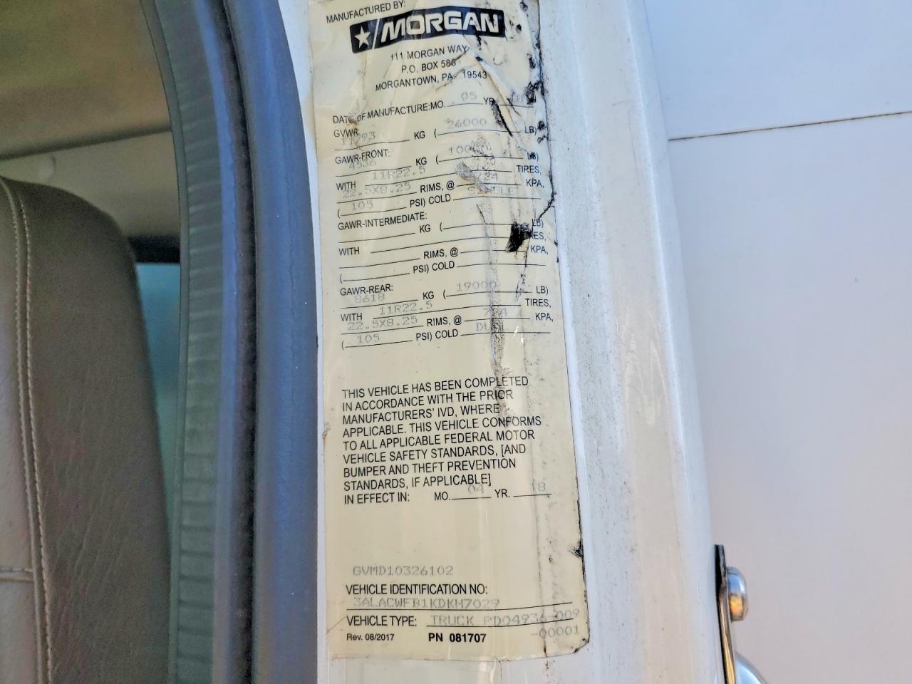 2019 Freightliner M2 106 Medium Duty