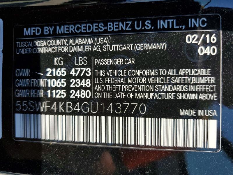 2016 Mercedes-Benz C 300 4matic