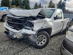 Salvage trucks for sale at Spanaway, WA auction: 2017 GMC Sierra C1500