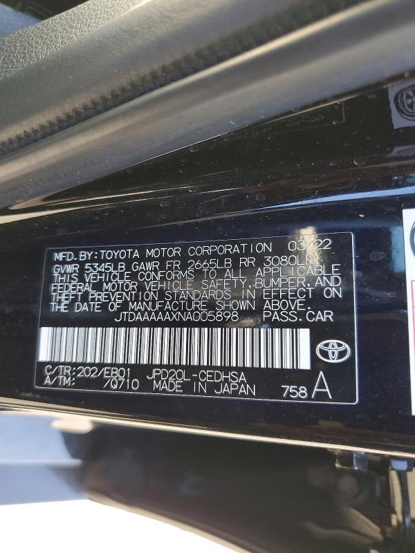 2022 Toyota Mirai Limited