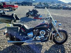 Salvage motorcycles for sale at Magna, UT auction: 2002 Yamaha XVS1100 A