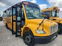 Salvage trucks for sale at Haslet, TX auction: 2009 Thomas SAF-T-LINER C2-School Bus