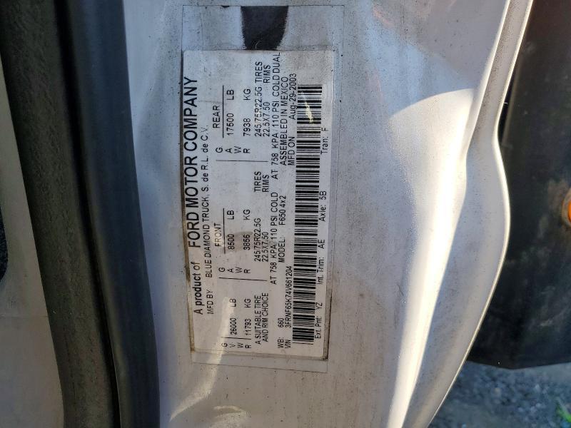 2004 Ford F650 Super Duty
