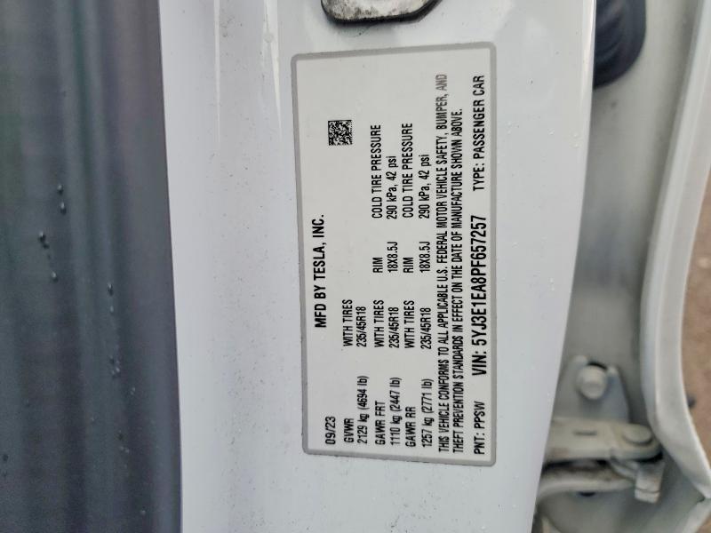 2023 Tesla Model 3
