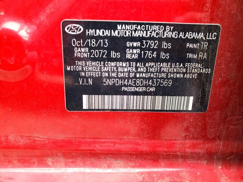 2013 Hyundai Elantra gls