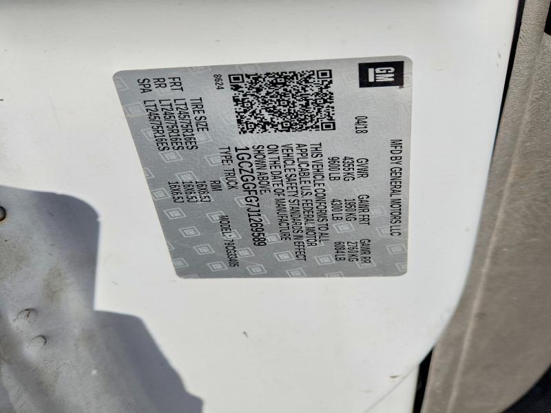 2018 Chevrolet Express G3500