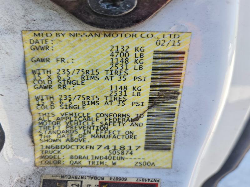 2015 Nissan Frontier S