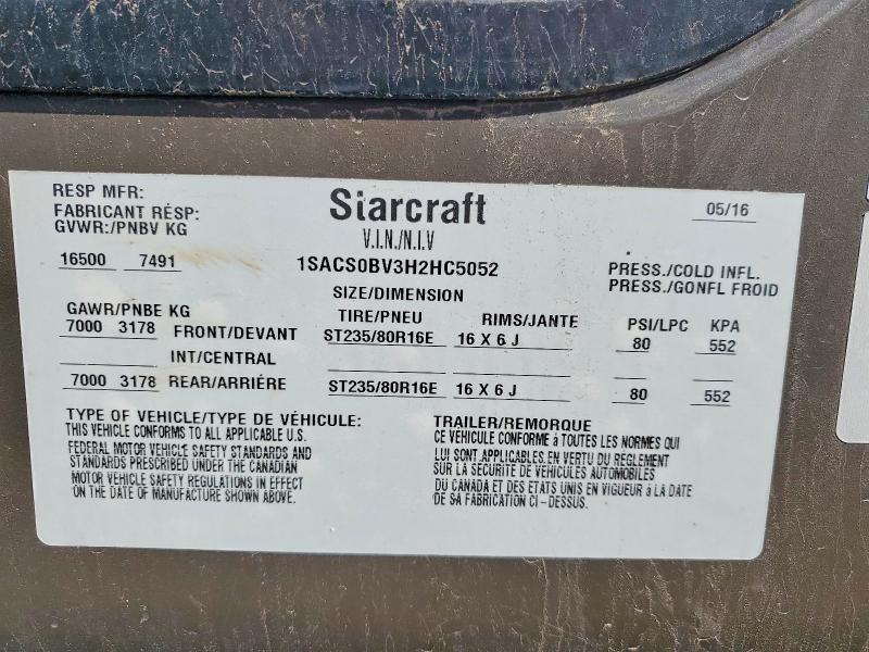 2017 Starcraft Camper