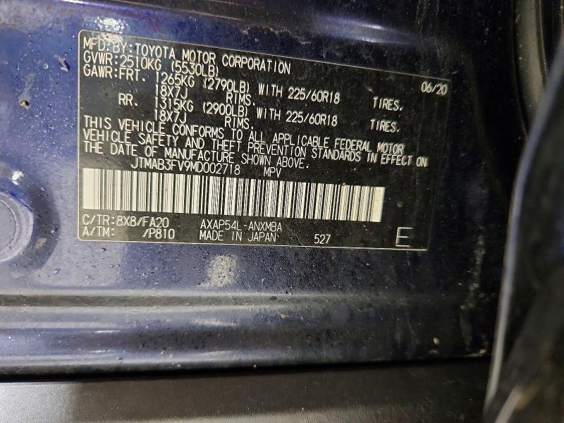 2021 Toyota Rav4 Prime se