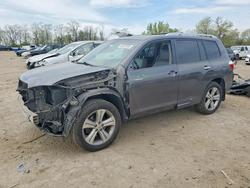 Salvage cars for sale from Copart Baltimore, MD: 2008 Toyota Highlander Limited