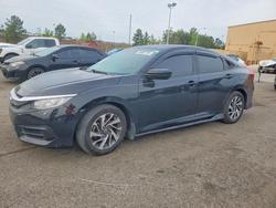 Honda Civic salvage cars for sale: 2017 Honda Civic ex