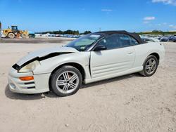 Mitsubishi Eclipse salvage cars for sale: 2003 Mitsubishi Eclipse Spyder gt