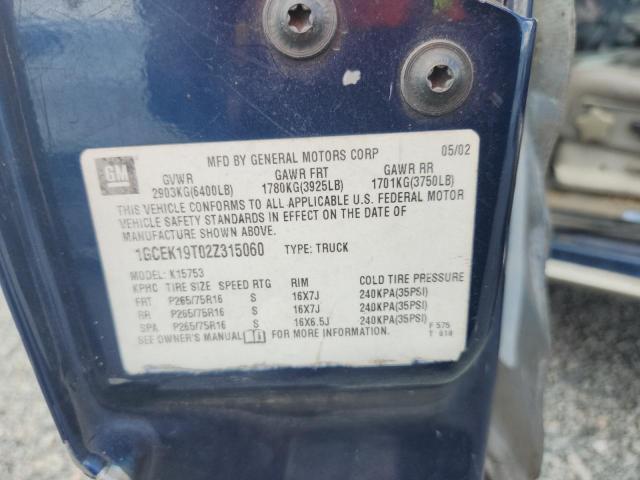 2002 Chevrolet Silverado K1500