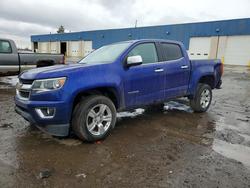 Chevrolet Vehiculos salvage en venta: 2017 Chevrolet Colorado LT