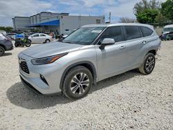 Salvage cars for sale from Copart Opa Locka, FL: 2023 Toyota Highlander xle