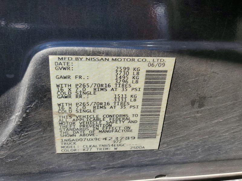 2009 Nissan Frontier SE V6