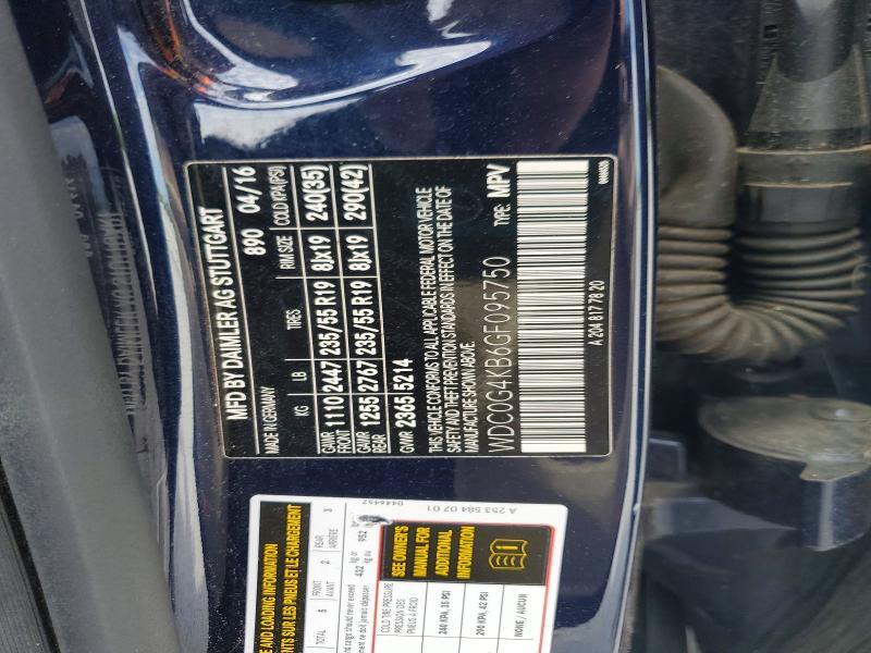 2016 Mercedes-Benz Glc 300 4matic