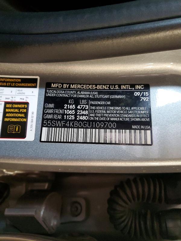2016 Mercedes-Benz C 300 4matic