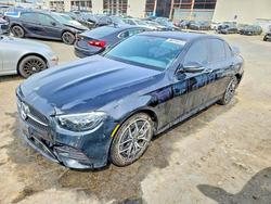 Salvage cars for sale from Copart Van Nuys, CA: 2022 Mercedes-Benz E 350