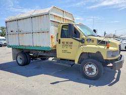 Salvage trucks for sale at Colton, CA auction: 2003 GMC C5500 Chipper Truck