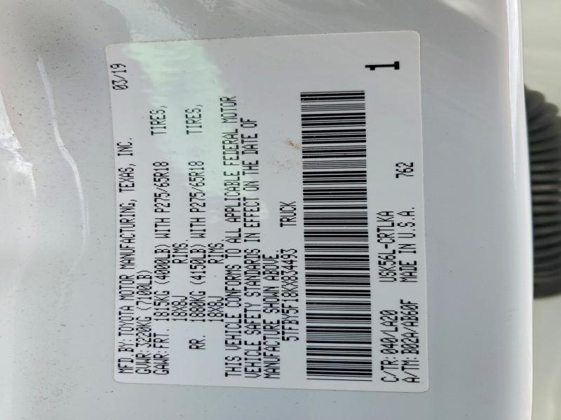 2019 Toyota Tundra Limited