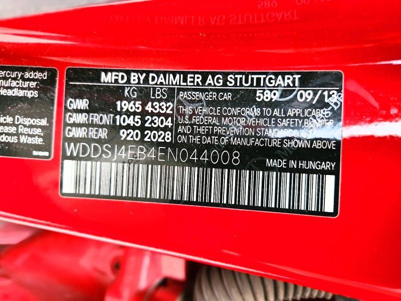 2014 Mercedes-Benz Cla 250