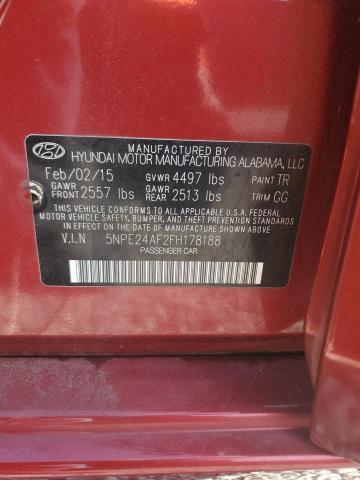 2015 Hyundai Sonata se