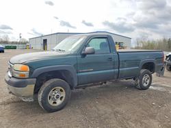 Salvage cars for sale from Copart Leroy, NY: 2001 GMC Sierra C2500 Heavy Duty