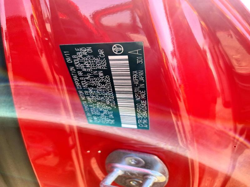 2012 Toyota Yaris 3-door le