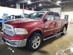 Salvage cars for sale from Copart Blaine, MN: 2015 Dodge RAM 1500 Longhorn