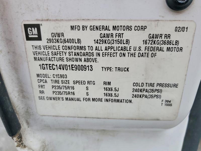2001 GMC New Sierra C1500