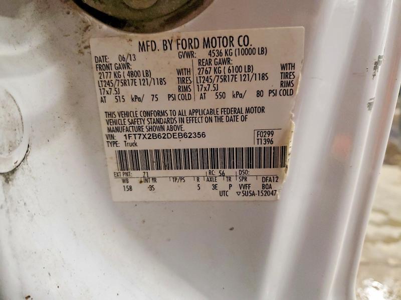 2013 Ford F250 Super Duty Utility / Service Truck