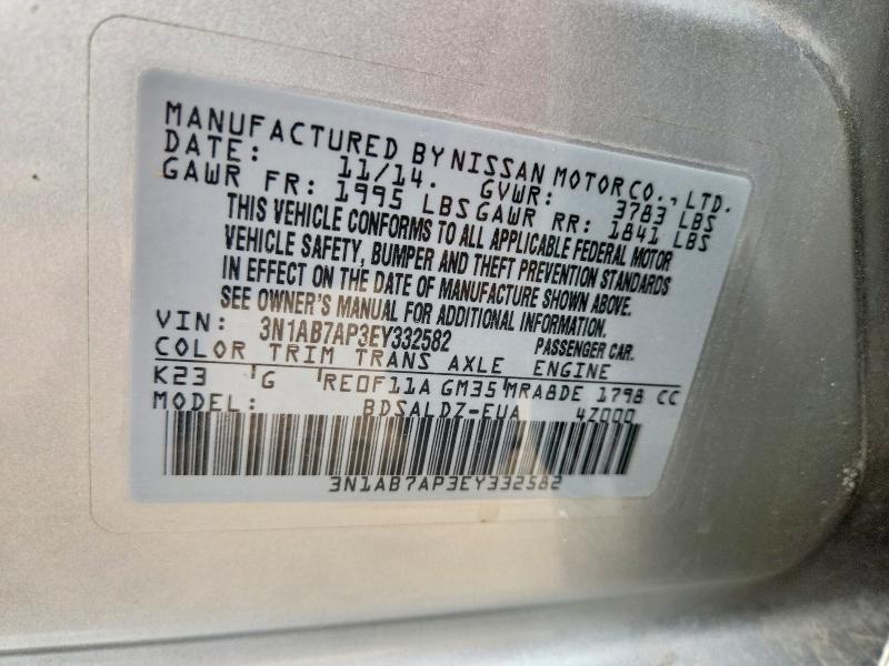 2014 Nissan Sentra sv