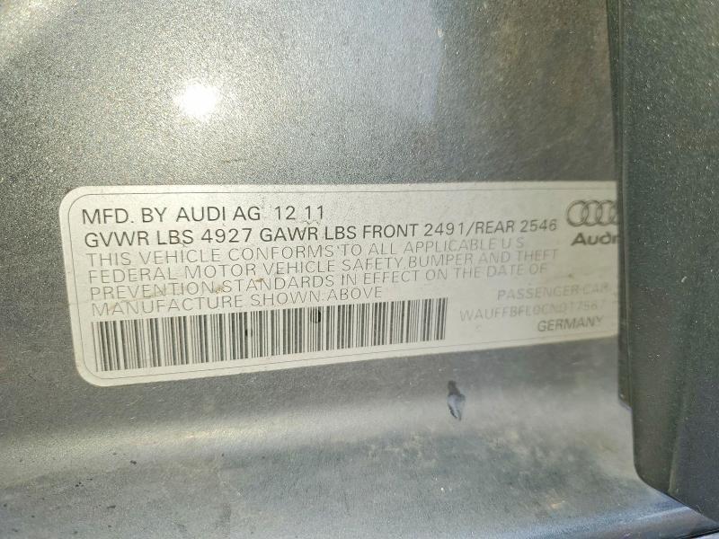 2012 Audi A4 Premium Plus
