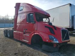 Salvage trucks for sale at Columbia Station, OH auction: 2015 Volv O VNL Semi Truck