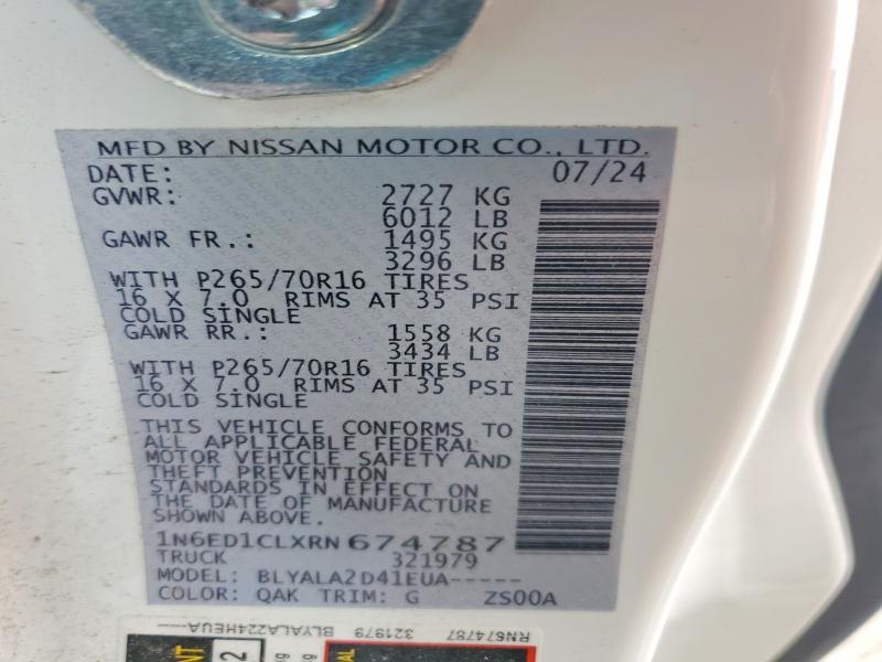 2024 Nissan Frontier S