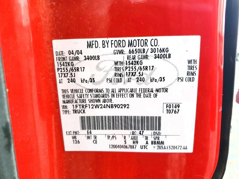2004 Ford F150