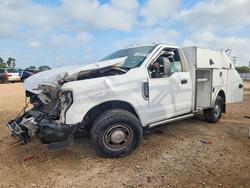 Salvage trucks for sale at Mercedes, TX auction: 2021 Ford F350 Super Duty Utility / Service Truck