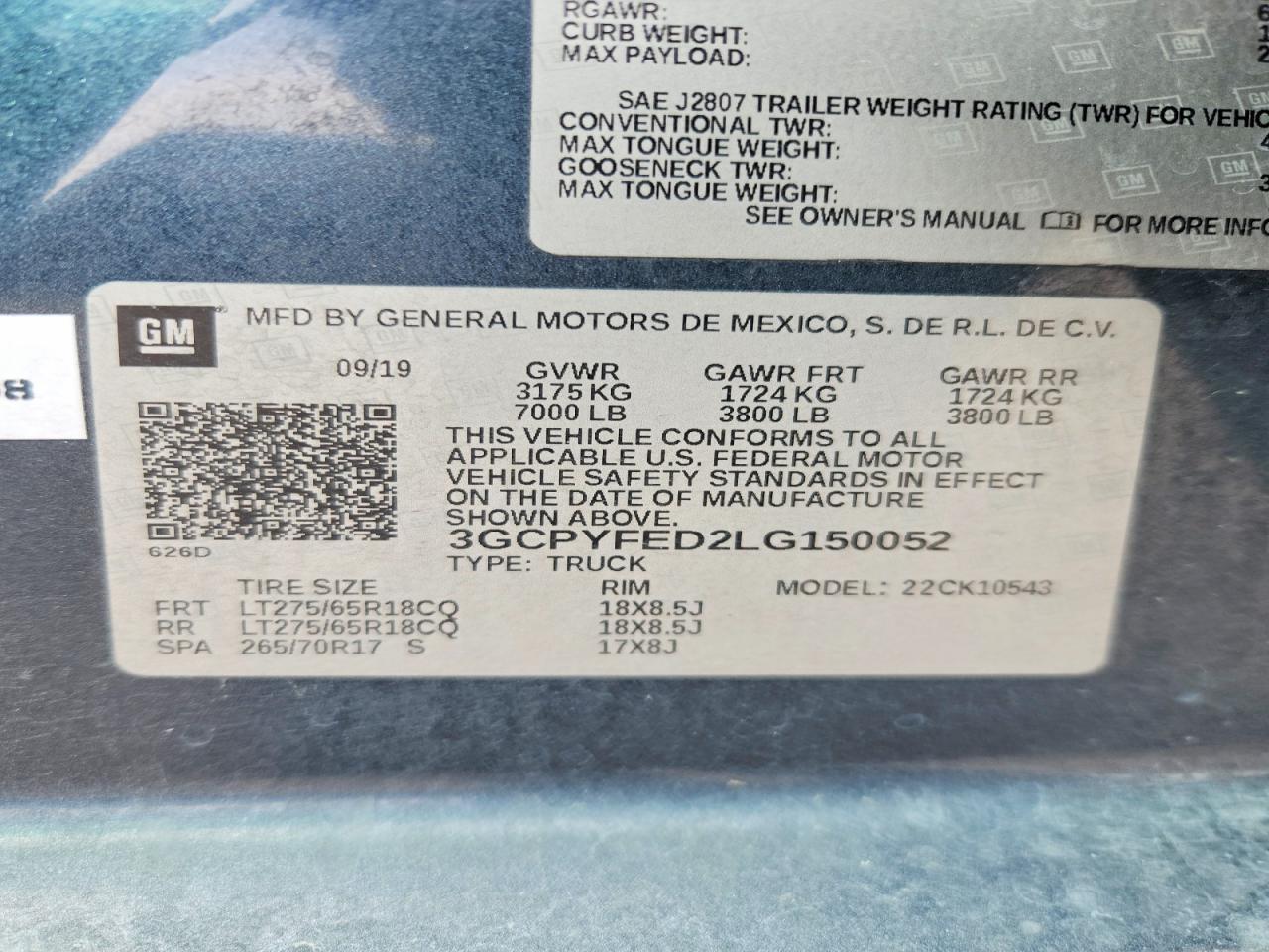 2020 Chevrolet Silverado K1500 LT Trail Boss